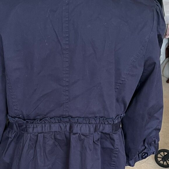 navy rain coat - Picture 4 of 6